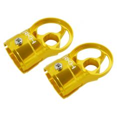 Support de moteur alu jaune Pod 250 - Rakon Heli 