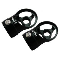 Support de moteur alu noir Pod 250 - Rakon Heli