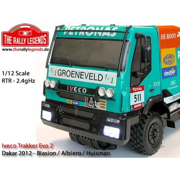Iveco Trakker Evo2 Dakar 2012 1/12e RTR Kit Rally legends - RALEZRL012-TBC