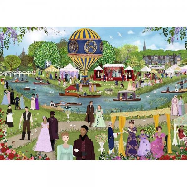1000-piece puzzle: See and be seen, Bridgerton - Ravensburger-12001497