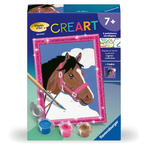  CreArt Kids 8x12cm: Pferd in den Wolken - Ravensburger-25583