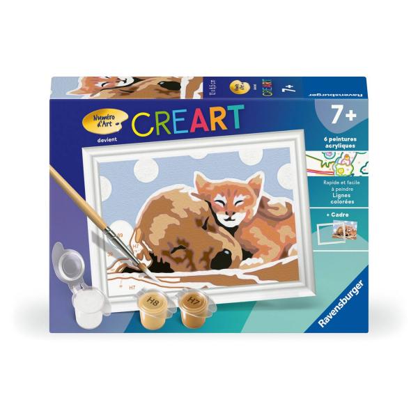 CreArt Kids 8x12cm : Amis calins  - Ravensburger-25586