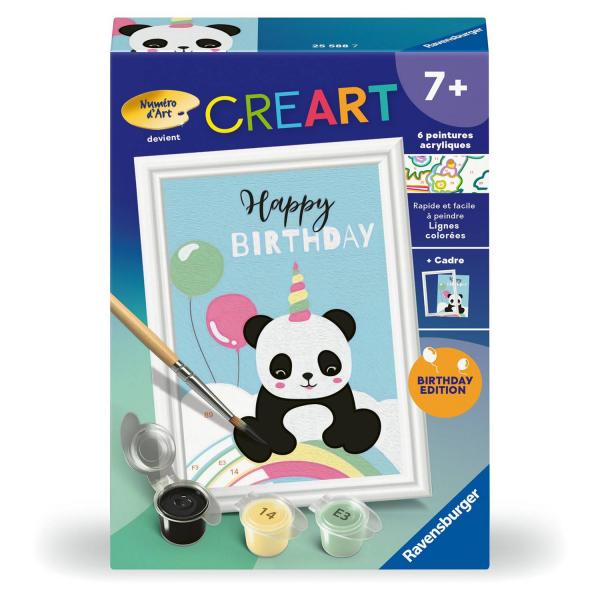 CreArt Kids 8x12cm: Feliz Cumpleaños - Ravensburger-25588