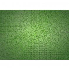 Puzzle 736 pieces: Krypt Puzzle: Neon green