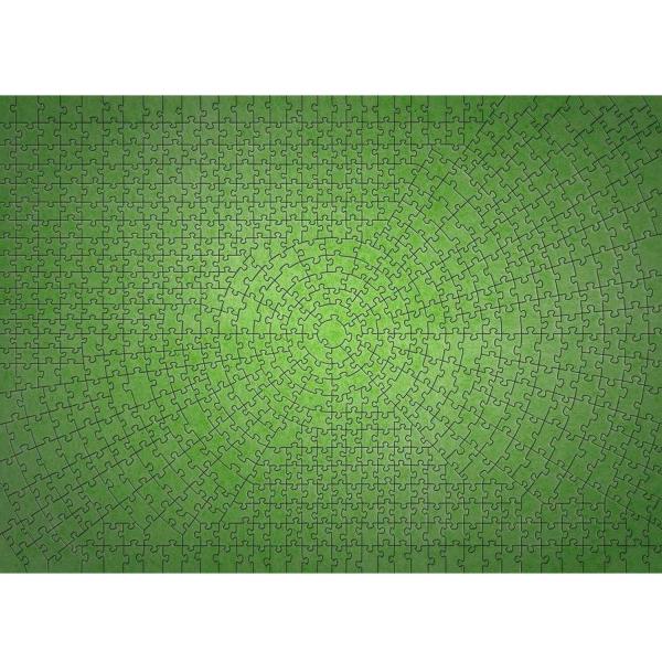 Puzzle 736 pieces: Krypt Puzzle: Neon green - Ravensburger-17364