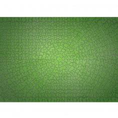 Puzzle 736 pièces : Krypt Puzzle : Néon vert