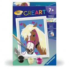 CreArt Kids 8x12cm: Heart horse