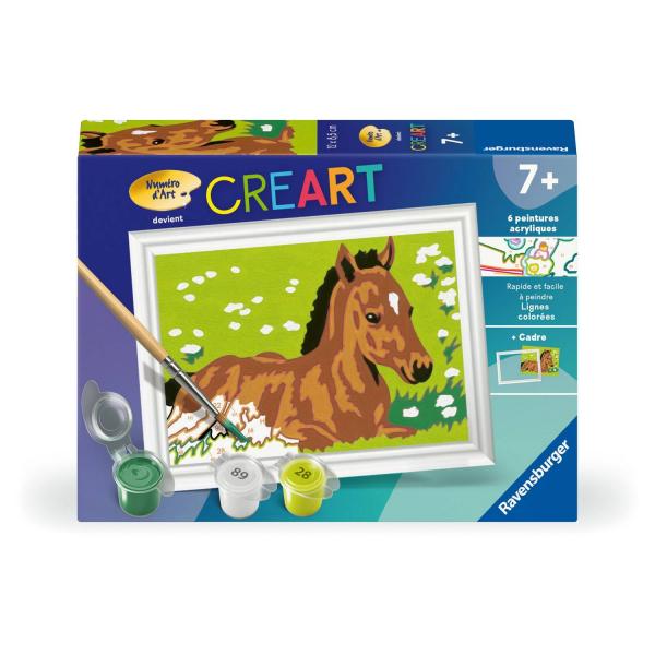 CreArt Kids 8x12cm: Foal - Ravensburger-25995