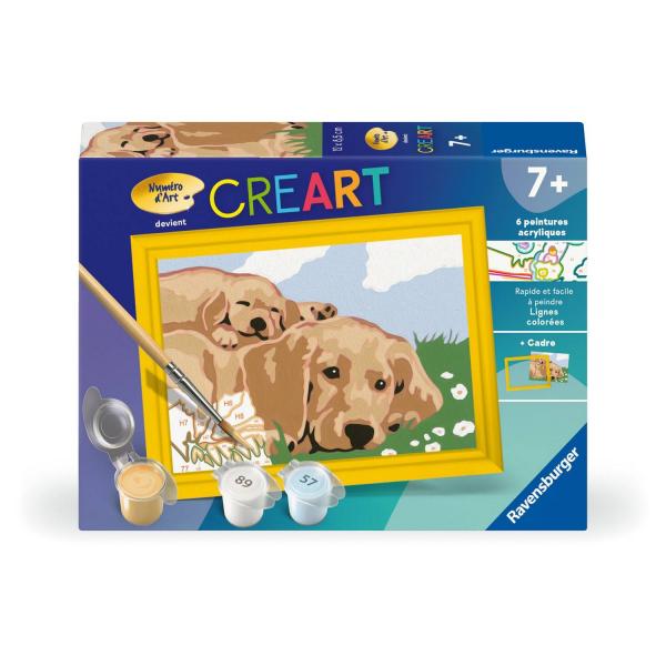  CreArt Kids 8x12cm: Labradore - Ravensburger-25996