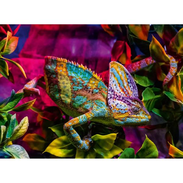 Puzzle 500 pièces : Caméléon  - Ravensburger-12001333