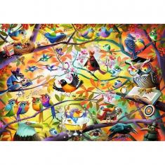  1000-piece puzzle: Busy Birds / Dean MacAdam