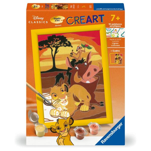  CreArt Kids 13x18cm: Disney Der König der Löwen - Ravensburger-25723