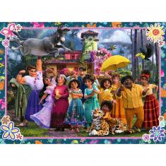 Puzzle 100 piezas XXL: Disney Encanto: La familia Madrigal