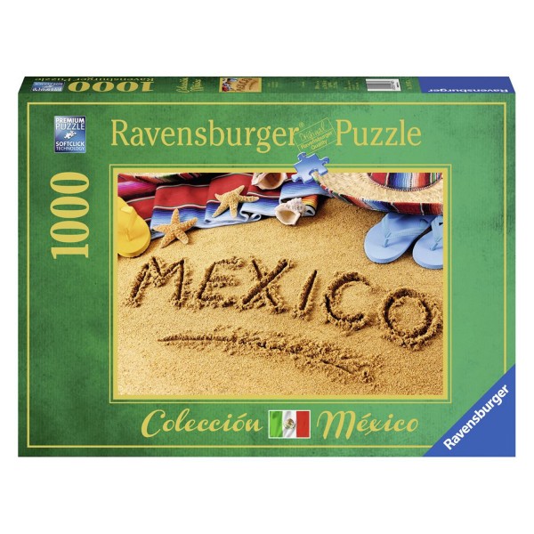 Puzzle 1000 pièces : Vacances Mexique - Ravensburger-19687