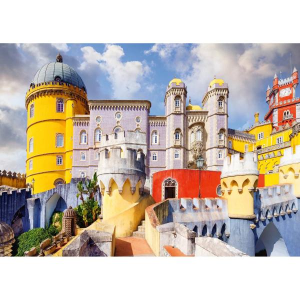 1000 piece puzzle: Pena National Palace, Portugal - Ravensburger-12001314