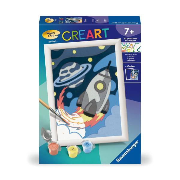 CreArt Kids 13x18cm: El espacio - Ravensburger-25757