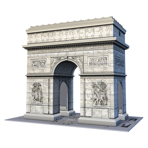 3D Puzzle 216 Teile: Arc de Triomphe (Paris) - Ravensburger-12514