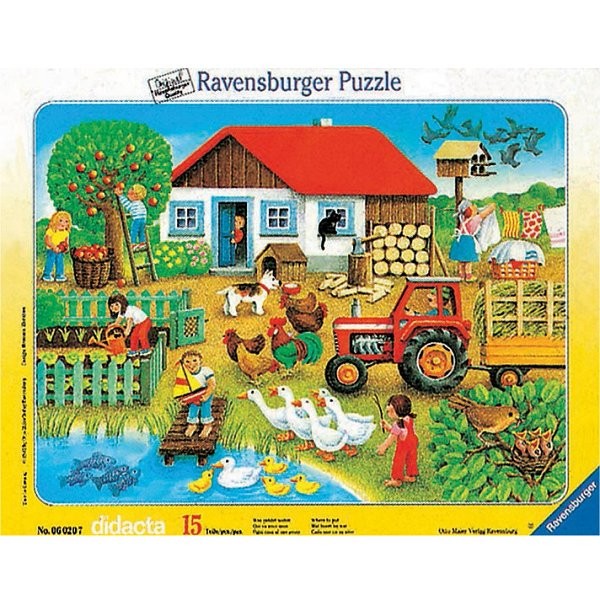 15-piece built-in: Who goes with what? - Ravensburger-06020