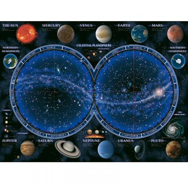 1500 pieces puzzle - Astronomy - Ravensburger-163731