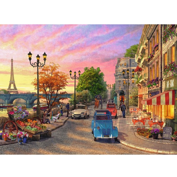 500 pieces puzzle: A Paris Evening - Ravensburger-14505