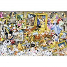 5000 pieces puzzle: Mickey the artist