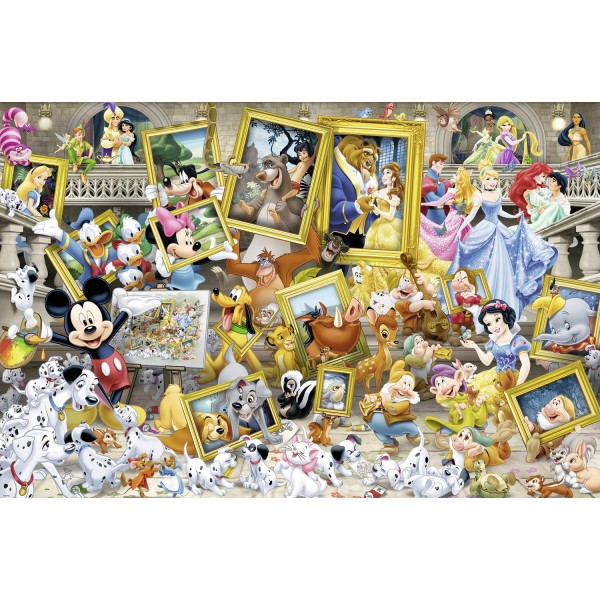 5000 pieces puzzle: Mickey the artist - Ravensburger-17432