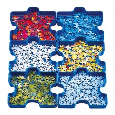 6 sorting boxes: Sort Your Puzzle