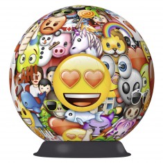 Bola de rompecabezas de 72 piezas: Emoji