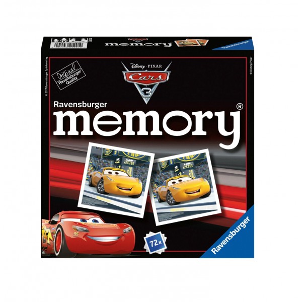 Grand memory : Cars 3 - Ravensburger-21291