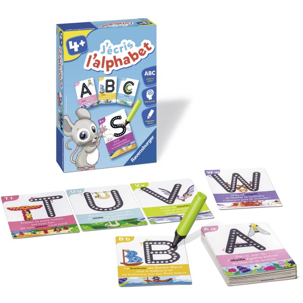 I write the alphabet - Ravensburger-24083