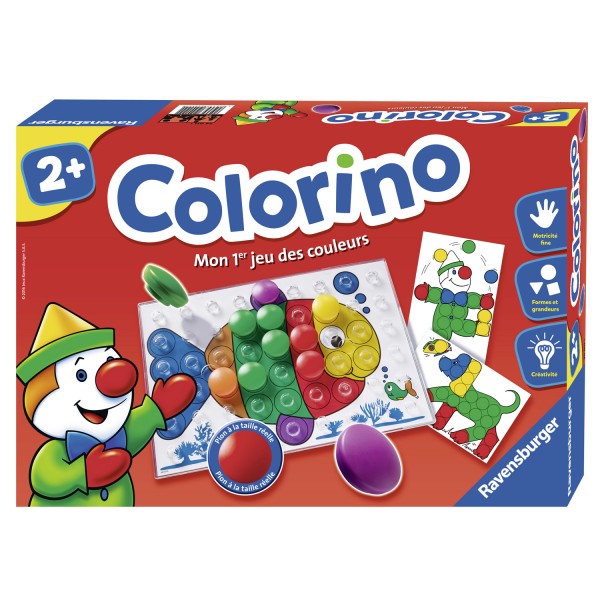Jeu de couleurs : Colorino - Ravensburger-24011