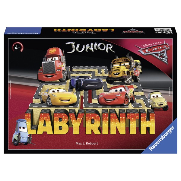 Labyrinthe Junior Cars 3 - Ravensburger-21273