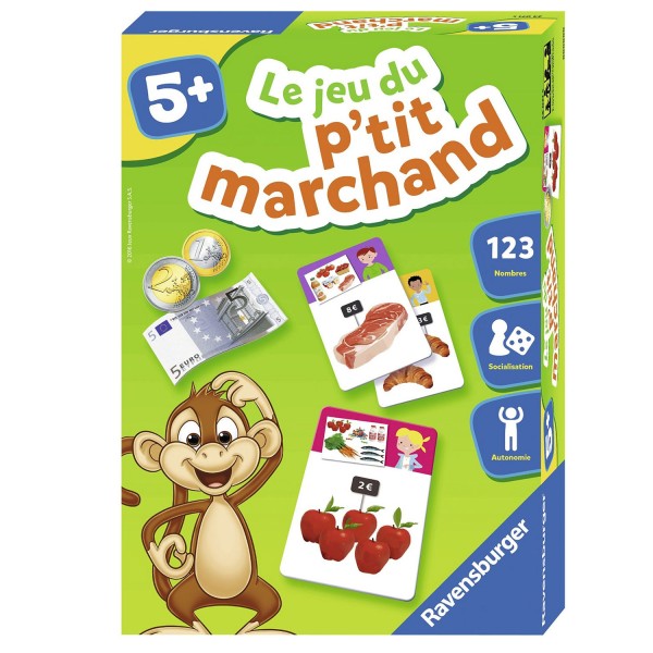 Learning game: The little merchant's game - Ravensburger-24071