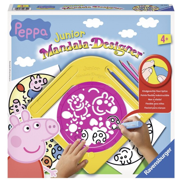 Mandala Designer Junior : Peppa Pig - Ravensburger-29754