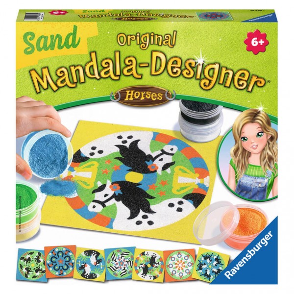 Mandala-Designer Sable : Chevaux - Ravensburger-29889