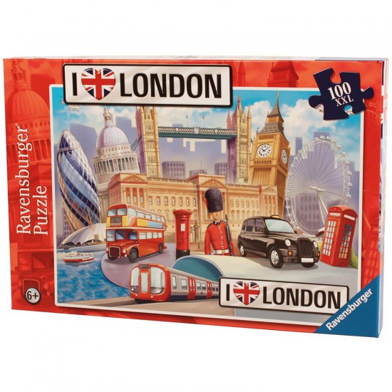Puzzle 100 pièces XXL Londres Puzzle Ravensburger Rue des Puzzles
