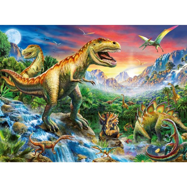 Puzzle 100 pièces XXL : Les dinosaures - Ravensburger-10665