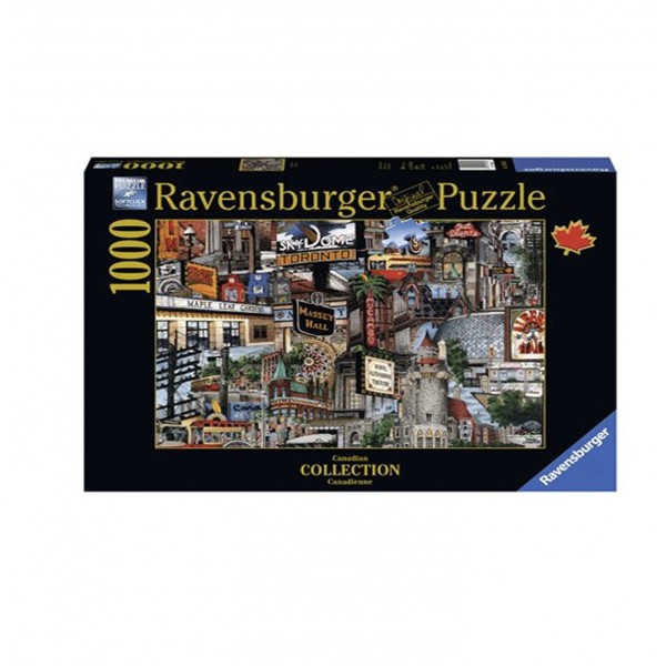 Puzzle 1000 pièces : Toronto - Ravensburger-19685