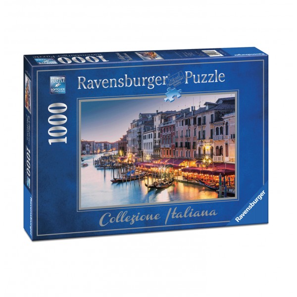 Puzzle 1000 pièces : Venise à la tombée de la nuit - Ravensburger-19670