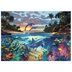 Puzzle 1000 pièces : Baie de coraux