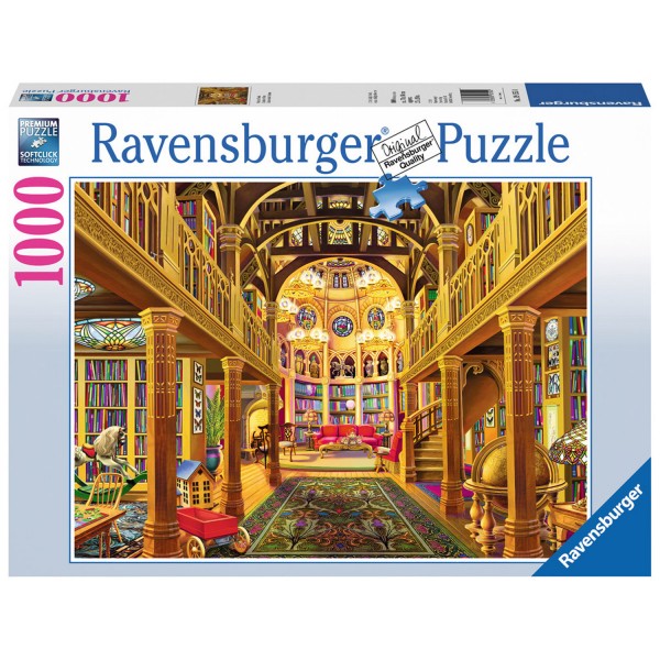 Puzzle 1000 pièces : Monde de mots - Ravensburger - Rue des Puzzles