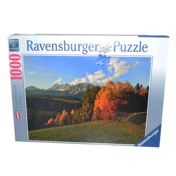 Puzzle 1000 pièces : Montagnes de Schladming Dachstein, Autriche - Ravensburger-19377