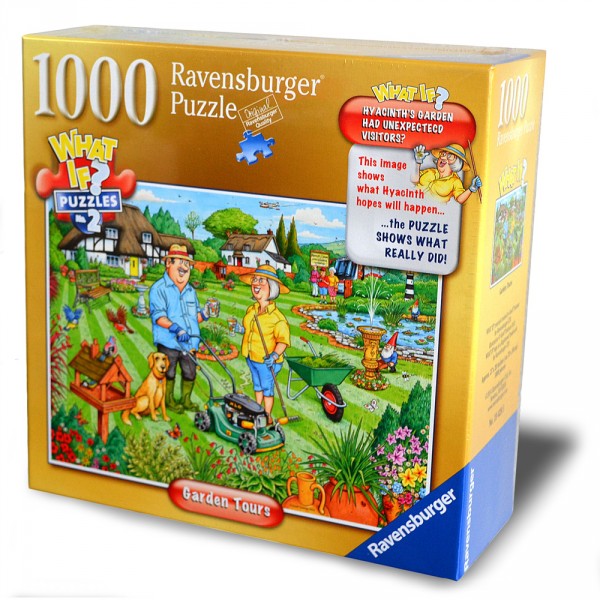 Puzzle 1000 pièces : What if ? : Menace sur le jardin - Ravensburger-19428