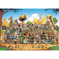 Puzzle de 1000 piezas - Asterix y Obelix: Foto de familia
