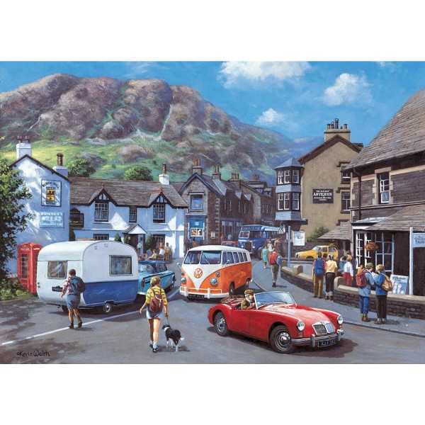 Puzzle 1000 pièces - Jours heureux à Lake District - Ravensburger-15779