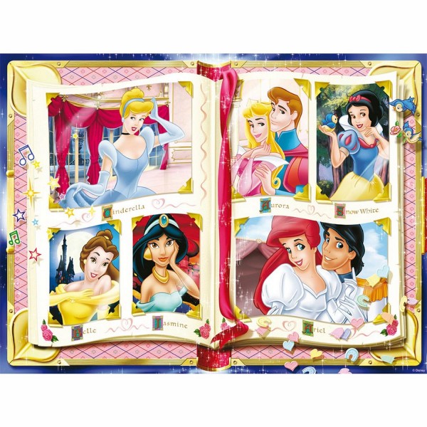Puzzle 1000 pièces - Princesses Disney : Les plus beaux moments - Ravensburger-15372