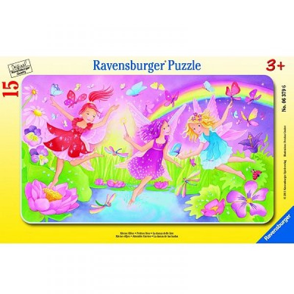 Puzzle 15 pièces - Au pays des fées - Ravensburger-06379