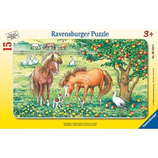 Puzzle 15 pièces - Chevaux - Ravensburger-06324