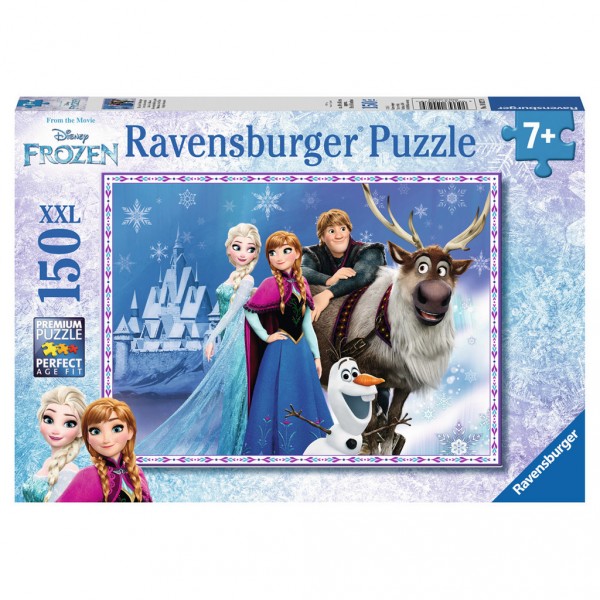 Puzzle 150 Pièces Xxl La Reine Des Neiges Frozen Les Amis Au Palais Ravensburger Rue 