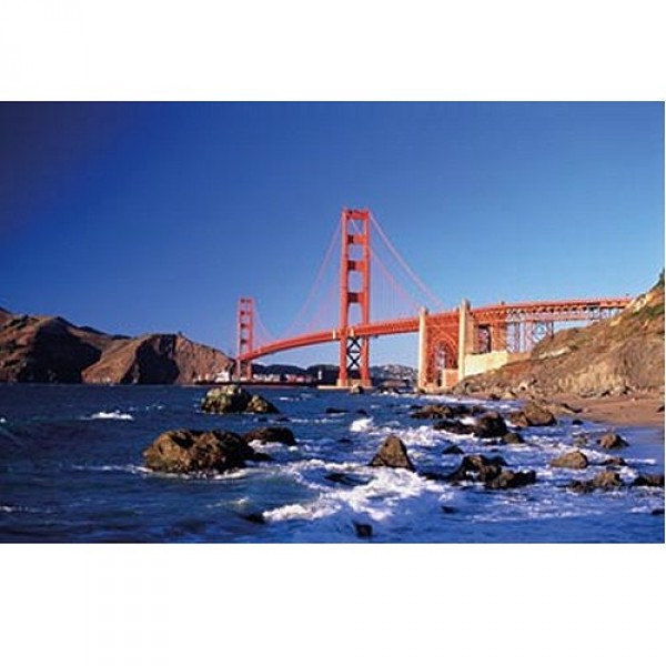 Puzzle 1500 pièces - Golden Gate, San Francisco, Californie - Ravensburger-16229
